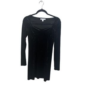 AND NOW THIS Velour Dress